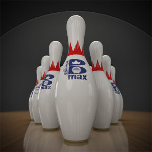 Bowling Entertainment Center Plastic Coated Bowling Pins
