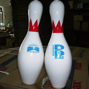 Professional Bowling Entertaiment Glow Bowling Pin Wood