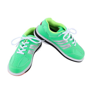 Customize Logo Cheap Womens Bowling Shoes Wearproof Green Bowling Shoes Wbl-07